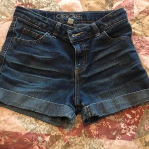 Jean shorts